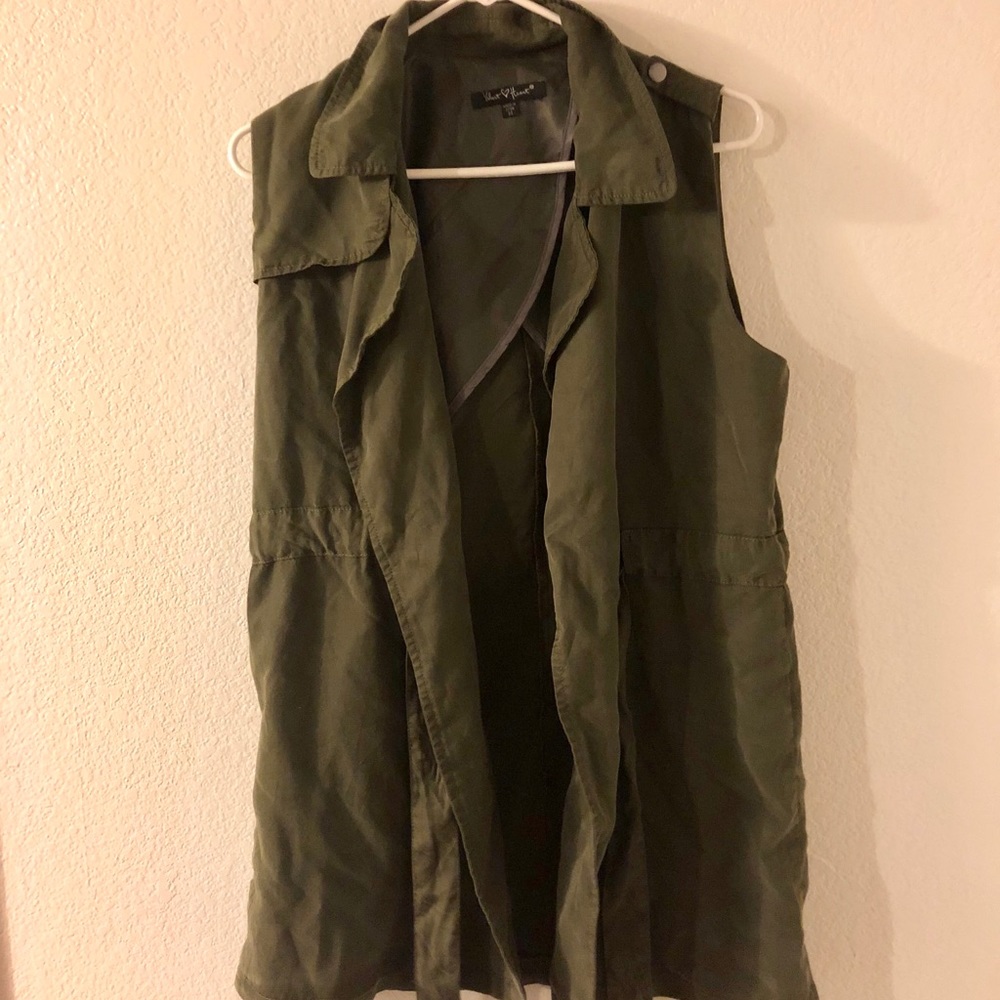 Olive Green Vest